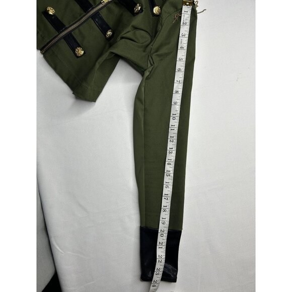 Weissman Military Style  Jacket  With Gold Stud Epaulettes & Button Details - Picture 10 of 16
